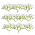 thumbnail image 2 of 10 piezas de cabezas de flores de hortensia artificiales de seda de 10 cm para blanco, 2 of 9