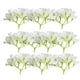 thumbnail image 2 of 10 plantas artificiales, flores artificiales, seda artificial blanco, 2 of 9