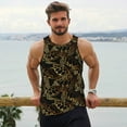 thumbnail image 6 of KLL Sea Turtle With Ocean Print Men's Muscle Gym Workout Stringer Tank Tops Bodybuilding Fitness T-Shirts Tank Tops Men-, 6 of 7