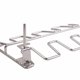 thumbnail image 5 of Parrilla de acero inoxidable 14 rejillas soporte para baquetas plegable portátil soporte de pierna de pollo para picnic de barbacoa Noticed HA006288-00B, 5 of 7