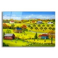 thumbnail image 1 of Epic Art 'Farm Kids in the Fall' by Sharon Mark, Acrylic Glass Wall Art, 16"x12", 1 of 8