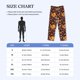 thumbnail image 4 of Fotbe Woodland Creatures Floral Pantalones de Pijama para Hombre, Pantalones de Dormir, Pantalones de Casa con Cintura Ajustable y Bolsillos-X-Large, 4 of 6