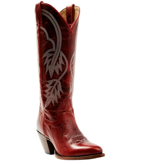 Idyllwind Women's Icon Embroidered Western Tall Boot Round Toe Red 8 1/2 M  US