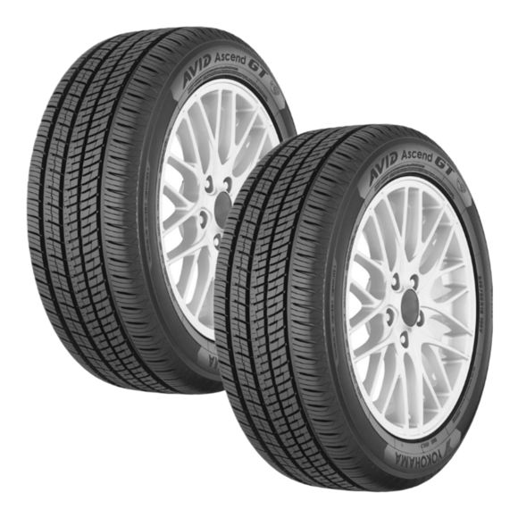 Paquete de 2 Llantas 235/60 R17 102H Yokohama Avid Ascend Gt