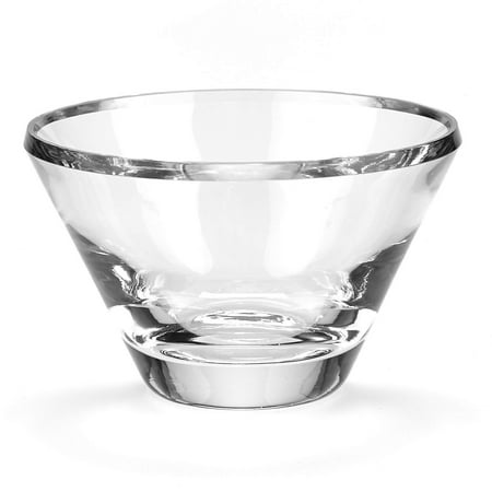 Trillion Crystal - (D) Handcrafted 'Trillion' Lead Free Crystal Serving Bowl 8