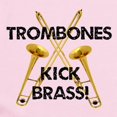 thumbnail image 2 of CafePress - Trombones Kick Brass Body Suit - Long Sleeve Cotton Baby Bodysuit, 2 of 4