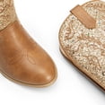 thumbnail image 2 of BURUDANI Cowgirl Riding Boots Cowboy Western Boots Girls Mid Calf Shoes, 2 of 5