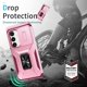 thumbnail image 4 of Funda para GANGXUN Samsung Galaxy S24 Plus - Soporte metálico, Función magnética, Rosa, 4 of 5