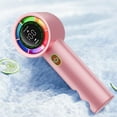 thumbnail image 5 of ZhyrZng 2025 New High-speed Refrigeration Fan Handheld USB Brushless Intelligent Digital Display 100 Mini Portable Fan Mini Fan Pink Portable Desktop Handhold Waist Fan, 5 of 6