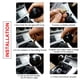 thumbnail image 3 of Riwesomey Perilla de palanca de cambios de coche, piezas de repuesto de componentes, perillas de palanca de cambios de fibra de carbono profesional, pieza Automoción decorativa y accesorios Negro Riwesomey VI017495-02, 3 of 6