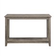 thumbnail image 2 of 48" Intérieur Côte Bois Canapé Table - Lavage Gris, 2 of 5