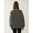 thumbnail image 4 of Oversized Crew Neck Basic Sweatshirt, 4 of 4