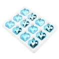 thumbnail image 6 of NUOLUX Heart Shaped Pendant 12Pcs Blue Plastic 5X4Cm For Valentine S Day Party Supplies, 6 of 8