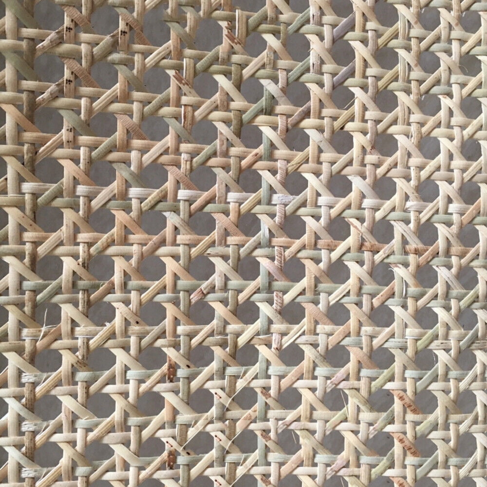 Rotolo Di Nastro In Rattan Naturale 40x50 Cm - Rete Pre-tessuta Per Fai Da Te E Decorazione - Foto 8