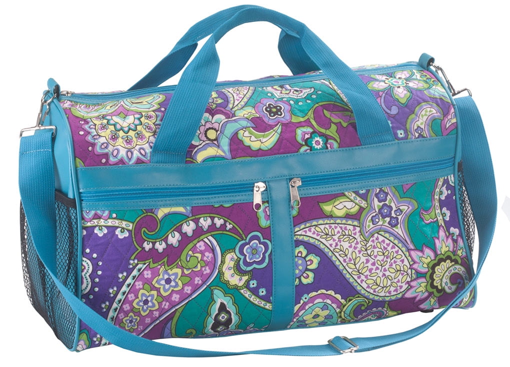 Quilted Designer Duffle Bag by Miles Kimball