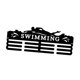 thumbnail image 2 of Perchero para medallas, expositor de medallas deportivas, organizador de hierro negro para carreras deportivas nadar, 2 of 9