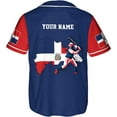 thumbnail image 3 of Personalized Dominican Republic Baseball Jersey Shirt,Team Name Republic Dominicana Baseball Jersey for Men,Women (M), 3 of 4