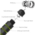 thumbnail image 2 of JASGARDE Jump Rope, Tangle-Free Rapid Speed Jumping Rope Cable with Bearings Rope length 2.8m for Women, Men, and Kids, Adjustable Steel Jump Rope Workout with Foam Handles for Fitness, Home Exercise, 2 of 5