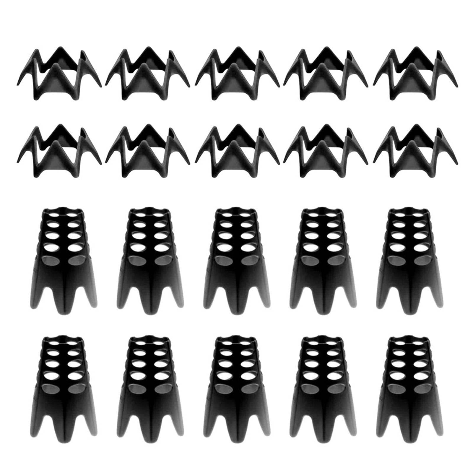 Sportteer Golf Tees Golf Tees Set 20Pcs Plastic Golf Tees Unbreakable High Stability Low Friction Compact Size Indoor Outdoor Training Tool
