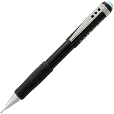 Twist-Erase LII Mechanical Pencil, 0.7 Mm, Hb (#2.5), Black Lead, Black Barrel