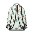 thumbnail image 2 of Japanese Food Students Backpack Sushi Roll Rice Fish Avocado School Bag with Sushi Party Cartoon Design, Comfortable and Adjustable Strap for Students, 2 of 5