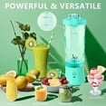 thumbnail image 5 of MMIZTFC Personal Blender 20 oz, Portable Blender for Shakes and Smoothies with Travel Cup Blue, 5 of 7