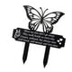 thumbnail image 2 of Marcador de tumba, decoración de patio, placa de cementerio decorativa confiable, estaca de tumba para 15 cm x 136 cm, 2 of 9