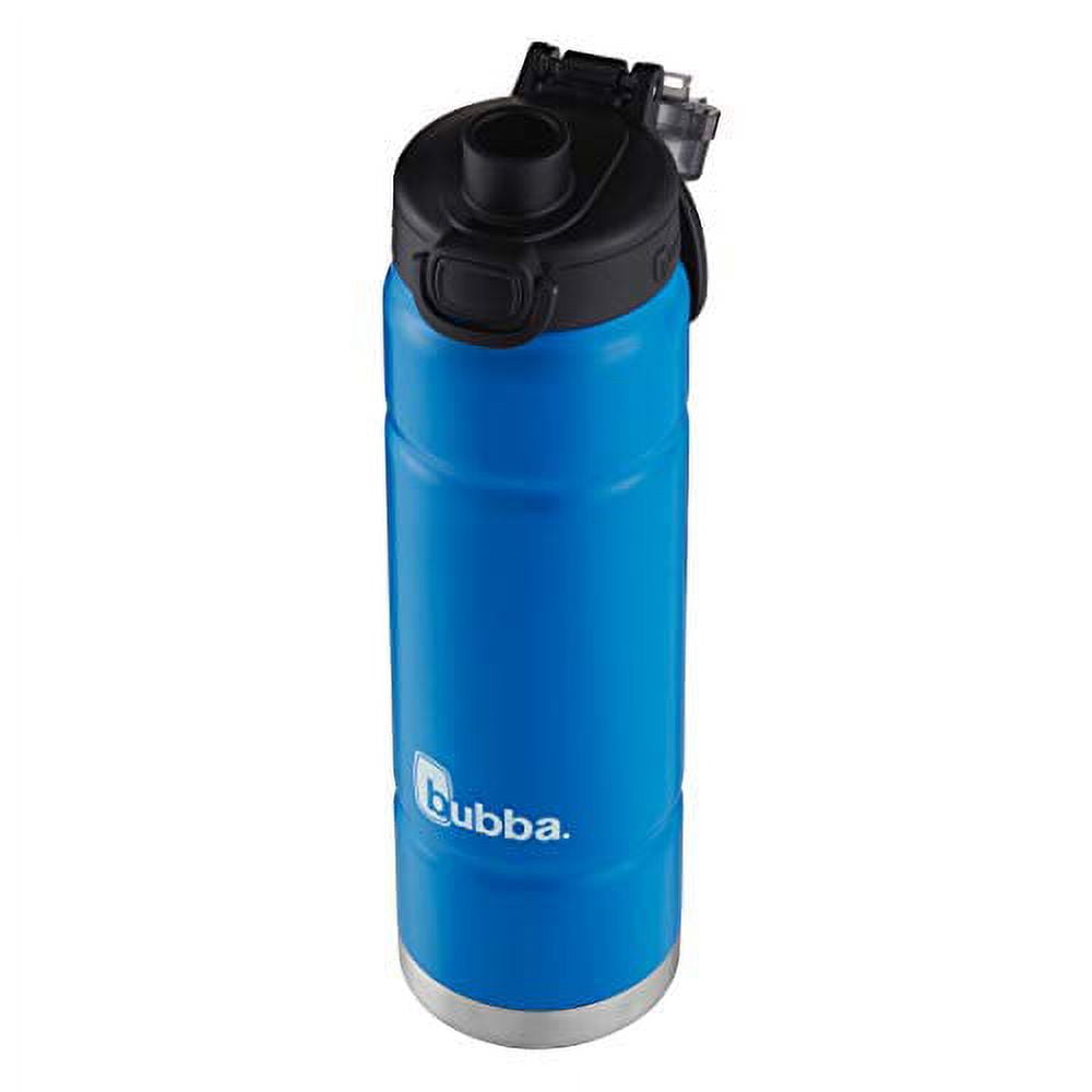 bubba Trailblazer Stainless Steel Water Bottle Straw Lid Very Berry Blue, 40  fl oz. 
