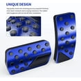 thumbnail image 5 of Aluminum Alloy Pedal Cover for Jeep Grand Cherokee 2011-2024 2025 Dodge Durango 2011-2024 2025 No Drilling Aluminum Brake and Accelerator Pedal Covers 2PCS(Blue), 5 of 18
