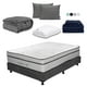 thumbnail image 1 of Colchón Matrimonial Lipa + Box + Almohada 2Pack + Protector Cloud + Sabanas Softy + Edredon Homy, 1 of 8