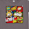 thumbnail image 4 of Inktastic My Nana Loves Me Boys or Girls Toddler T-Shirt, 4 of 5