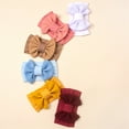 thumbnail image 4 of EnJoCho Toddler Baby Boys Girls Stretch Solid Bowknot Hairband Soft Headband Kids Casual Fashion Headwear Accessories, 4 of 4