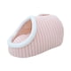 thumbnail image 2 of Cama cueva para gatos, casita para mascotas, nido portátil, caseta con base antideslizante, tienda de campaña para perros con Rosa, 2 of 9