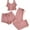 Pink, variant on Rutainlusire Womens 3-Piece Pajamas Set Women's Lace Lace Patchwork Sexy Pajamas And Women's Sexy Home Clothes