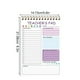 thumbnail image 3 of Cuaderno de Inglés con Colores Vivos, Formato A5, Espiral, Agenda Diaria, Notas Adhesivas, Portátil, para Tomar Notas y Organizar El Aprendizaje (50 Páginas)., 3 of 6