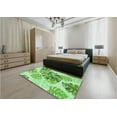 thumbnail image 4 of Ahgly Company Indoor Rectangle Patterned Light Green Area Rugs, 7' x 9', 4 of 6