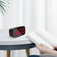 thumbnail image 5 of sruoe Alarm Clock, Digital Clocks, Clock Alarm Bedside, Clock Alarm Radio, Clock Alarm Digitalalarm, Mirror Digital Clock, Heavy Sleepers Alarm Clock, Plastic, 5 of 5