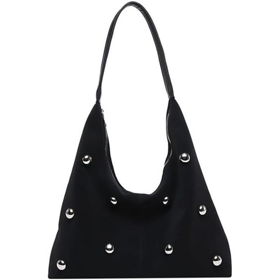 Ladies Crescent Shoulder Bag Y2k Trendy Crossbody Handbag Tote Shoulder Leather Bag