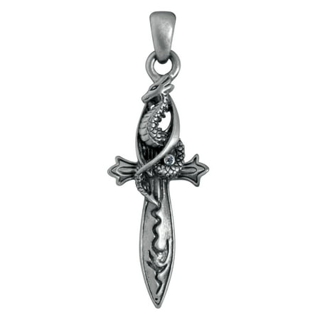 - Dragon Sword Pendant Necklace Jewelry