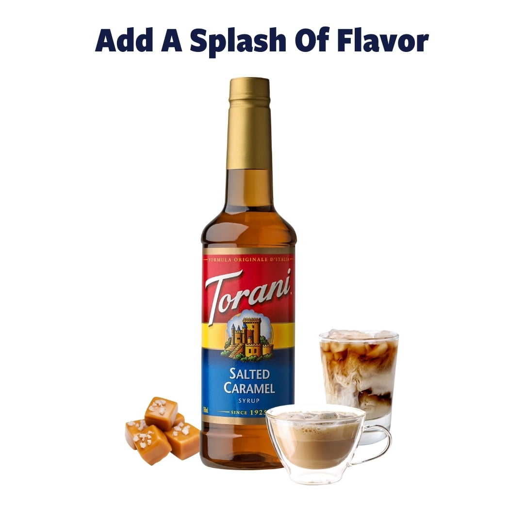 Buy Torani Salted Caramel Flavoring Syrup, Coffee Flavoring, Drink Mix