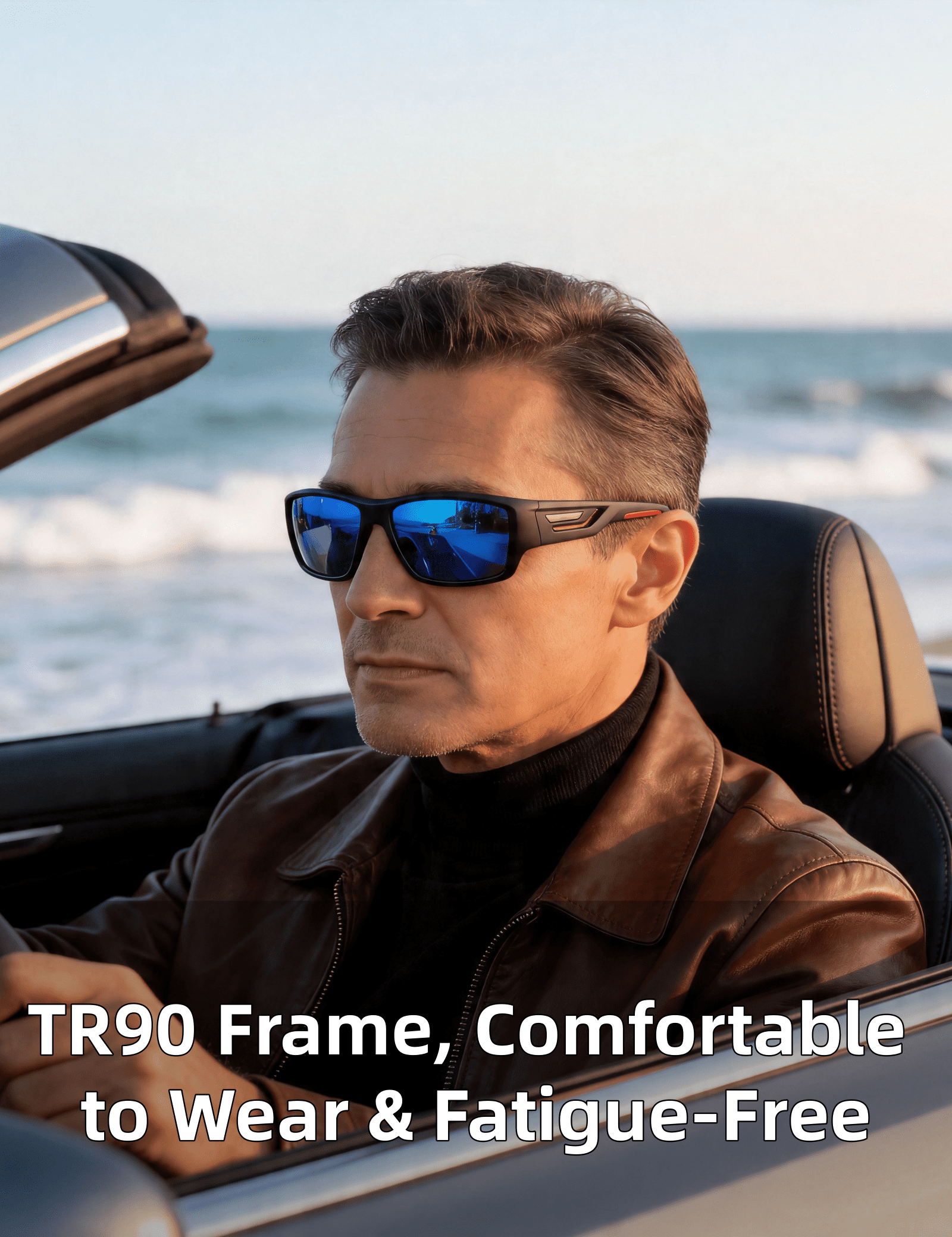 PUKCLAR Polarized Sports Sunglasses for Men And Women