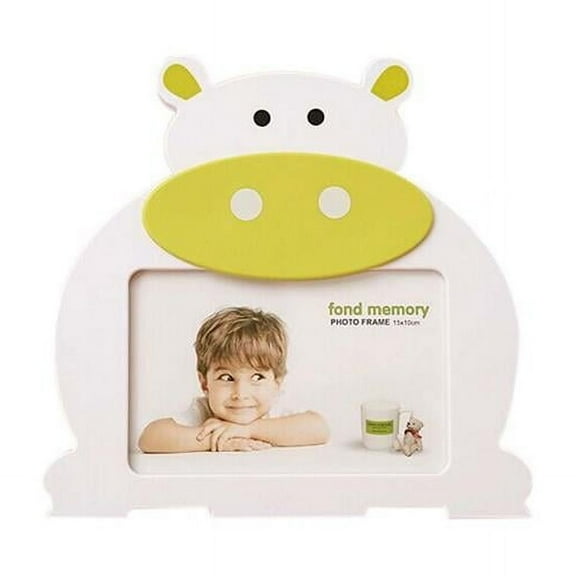 Panda Superstore  6 in. Creative Cartoon Cute Baby Photo Frame - Yellow Cows Models