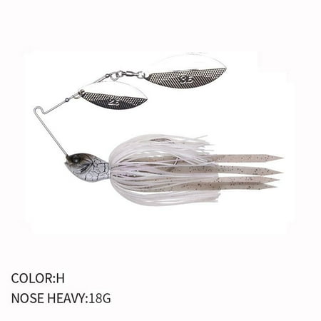 Silicone Skirt 18G Flap Walleye Beard fishing lure Buzzbait spinner bait bass pike walleye H