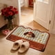thumbnail image 4 of Tapete de cocina para San Valentín | Alfombra absorbente antideslizante de 40 x 60 cm | Felpudo de poliéster para entrada, baño y lavabo | Decoración navideña multicolor, 4 of 6