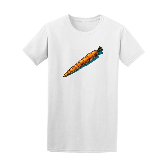 Comic Style Hand Drawn Carrot T-Shirt Men -Image by Shutterstock, Male 3X-Large