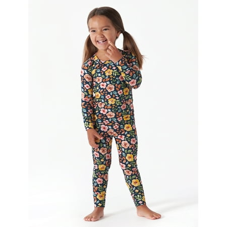 

Gerber Unisex Baby Toddler Buttery Soft 2-Piece Snug Fit Pajamas with Viscose Made from Eucalyptus Sizes 12M-5T