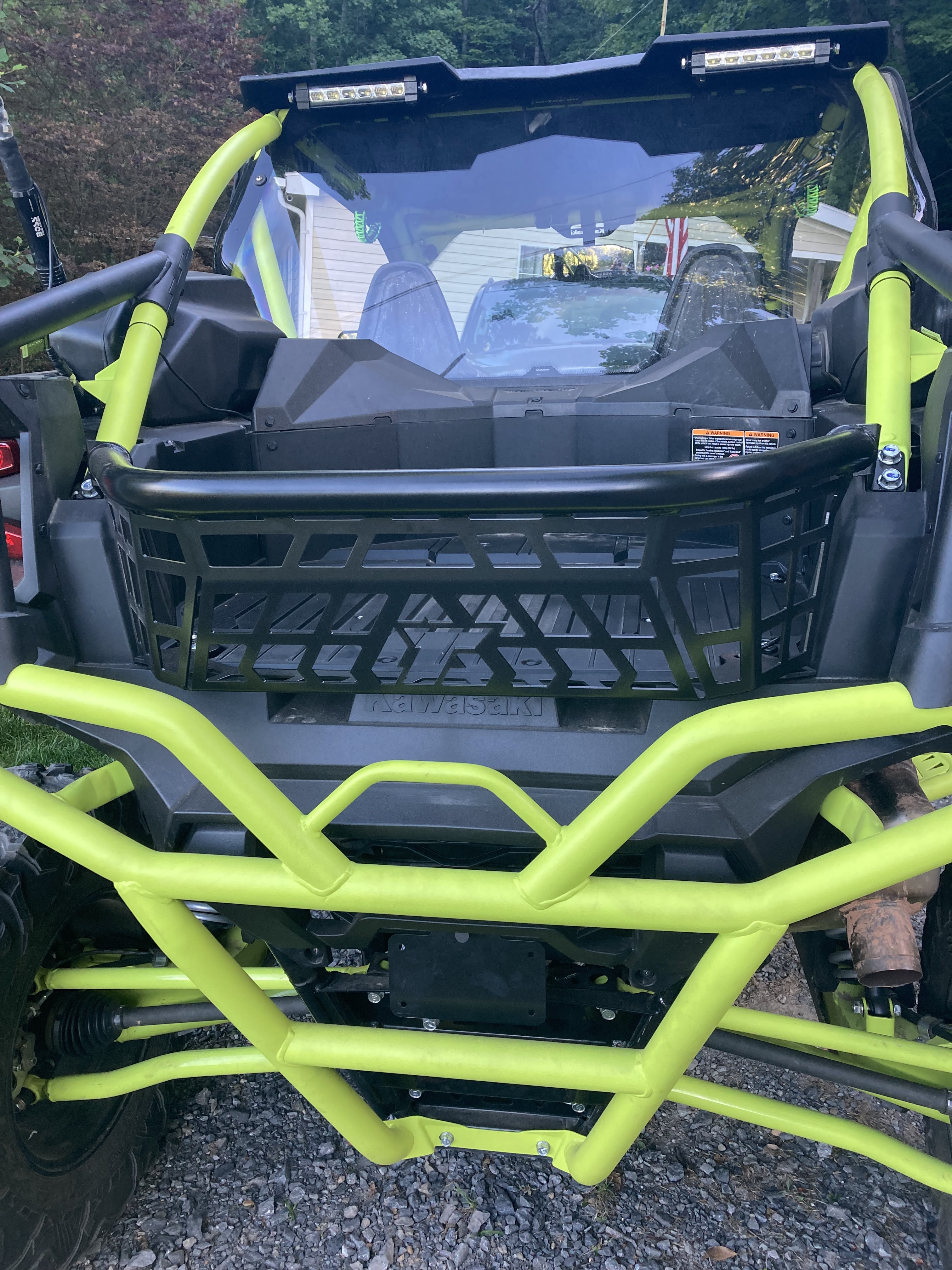 Kojem REAR UTV Cargo Barricade for 2020-2023 Kawasaki Teryx