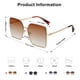 thumbnail image 4 of Gafas de sol SOJOS Trendy Square Oversized SJ1170 para mujer, 4 of 6
