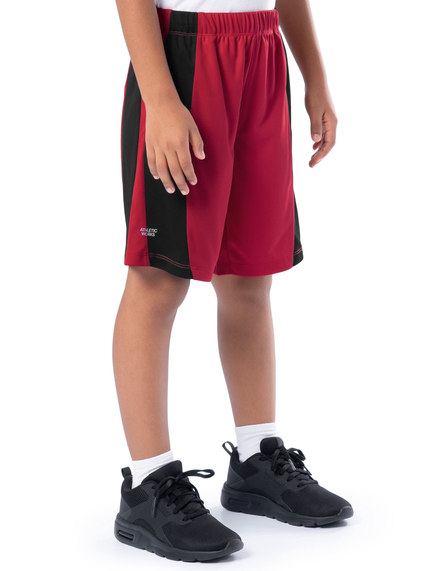 Athletic Works Boy's Active Sport Short Sleeve T-Shirt & Short Set, Sizes 4-18