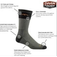 thumbnail image 4 of Darn Tough Men's Hunting Boot Heavyweight with Full Cushion Sock, Forest, Large, 4 of 5